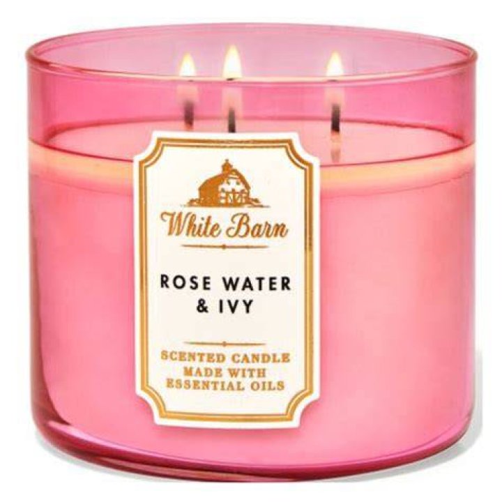 Rose Water candle